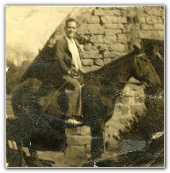 Ronnie the Horseman in Balgowau July 1945